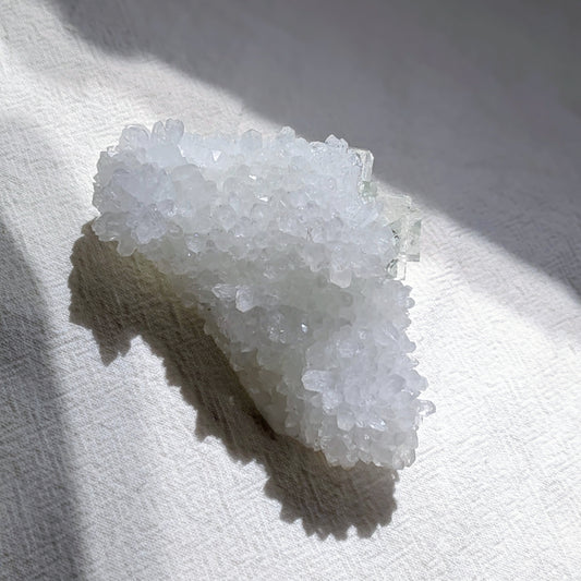[FL09] Green Glass Fluorite with Quartz 香花嶺玻璃體綠螢石