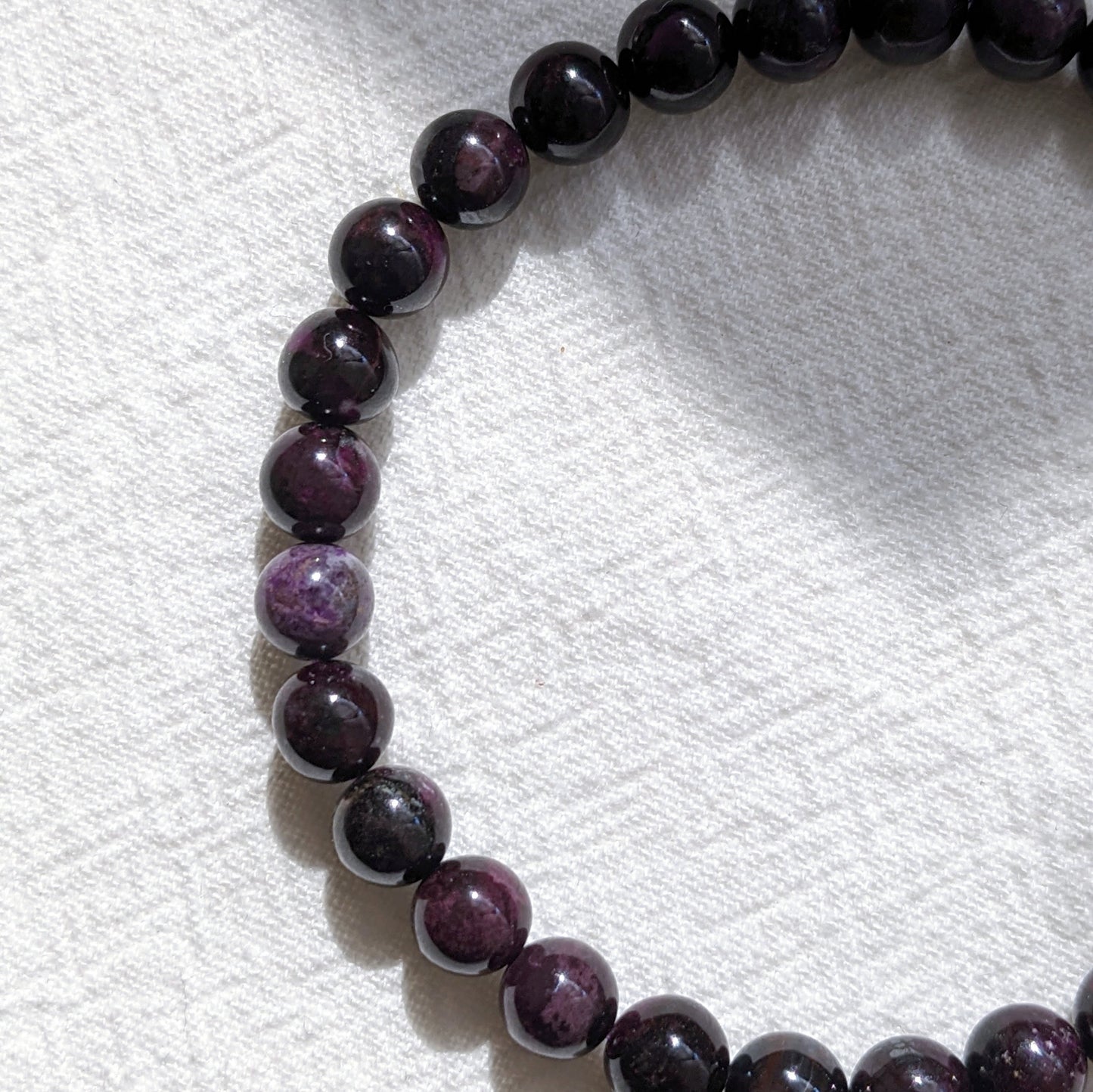 [MBSG01] Sugilite Beaded Bracelet 舒俱萊手串 6-7mm