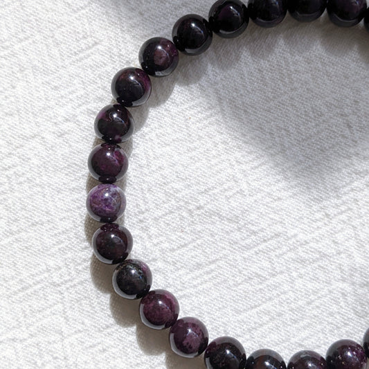 [MBSG01] Sugilite Beaded Bracelet 舒俱萊手串 6-7mm