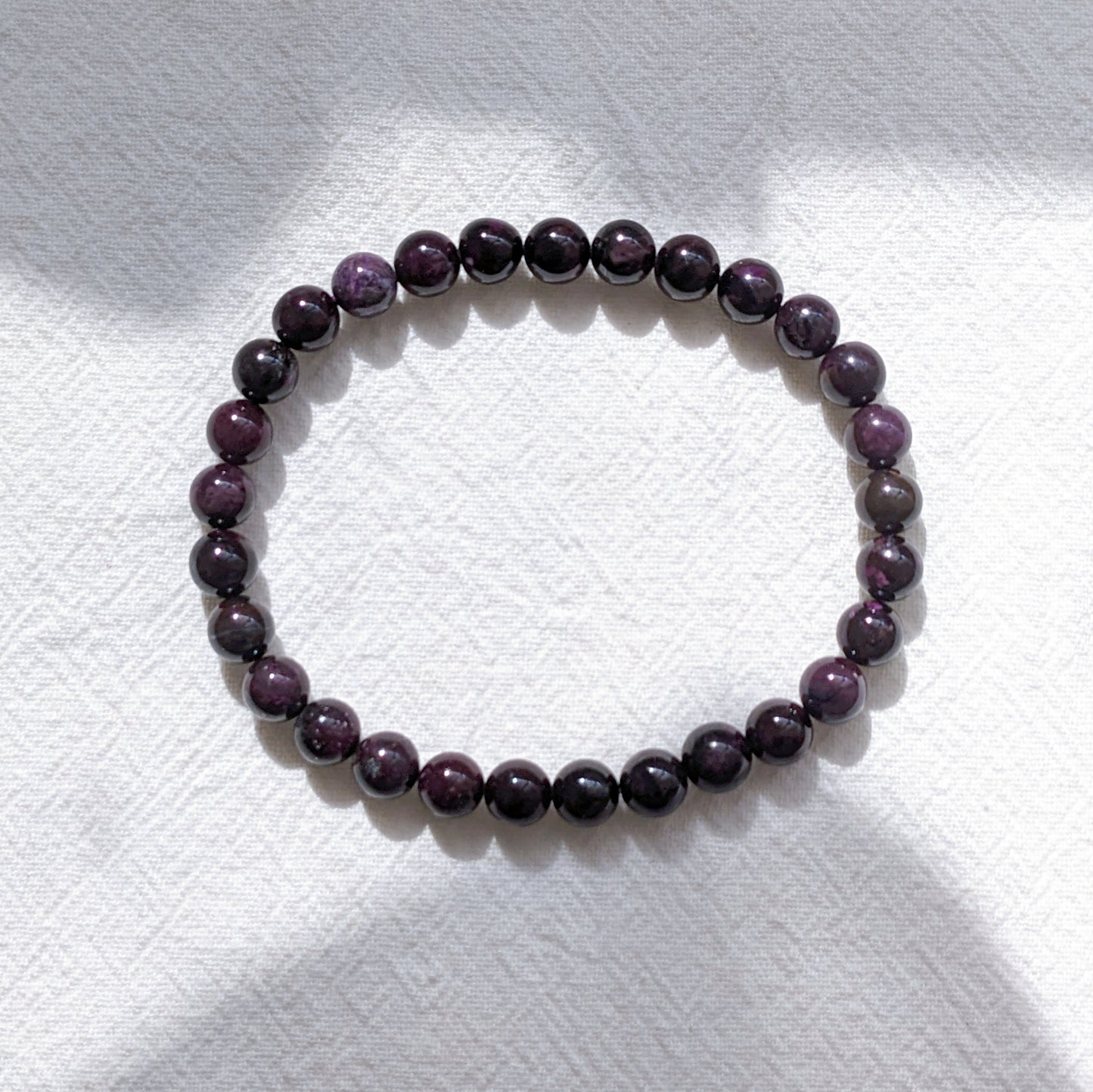 [MBSG01] Sugilite Beaded Bracelet 舒俱萊手串 6-7mm