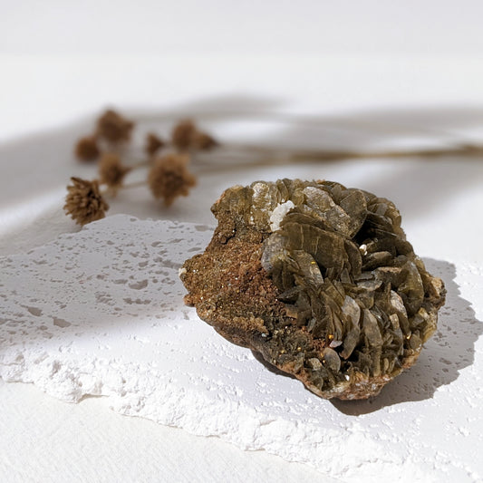 [SI04] Siderite Dolomite Pyrite Specimen 菱鐵礦白雲石硫鐵礦