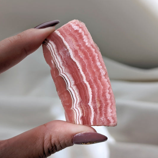 [RH04] Polished Rhodochrosite Slab, Argentina