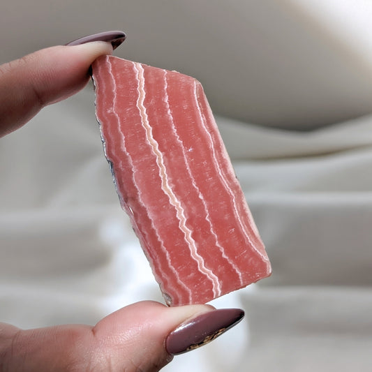 [RH05] Polished Rhodochrosite Slab, Argentina