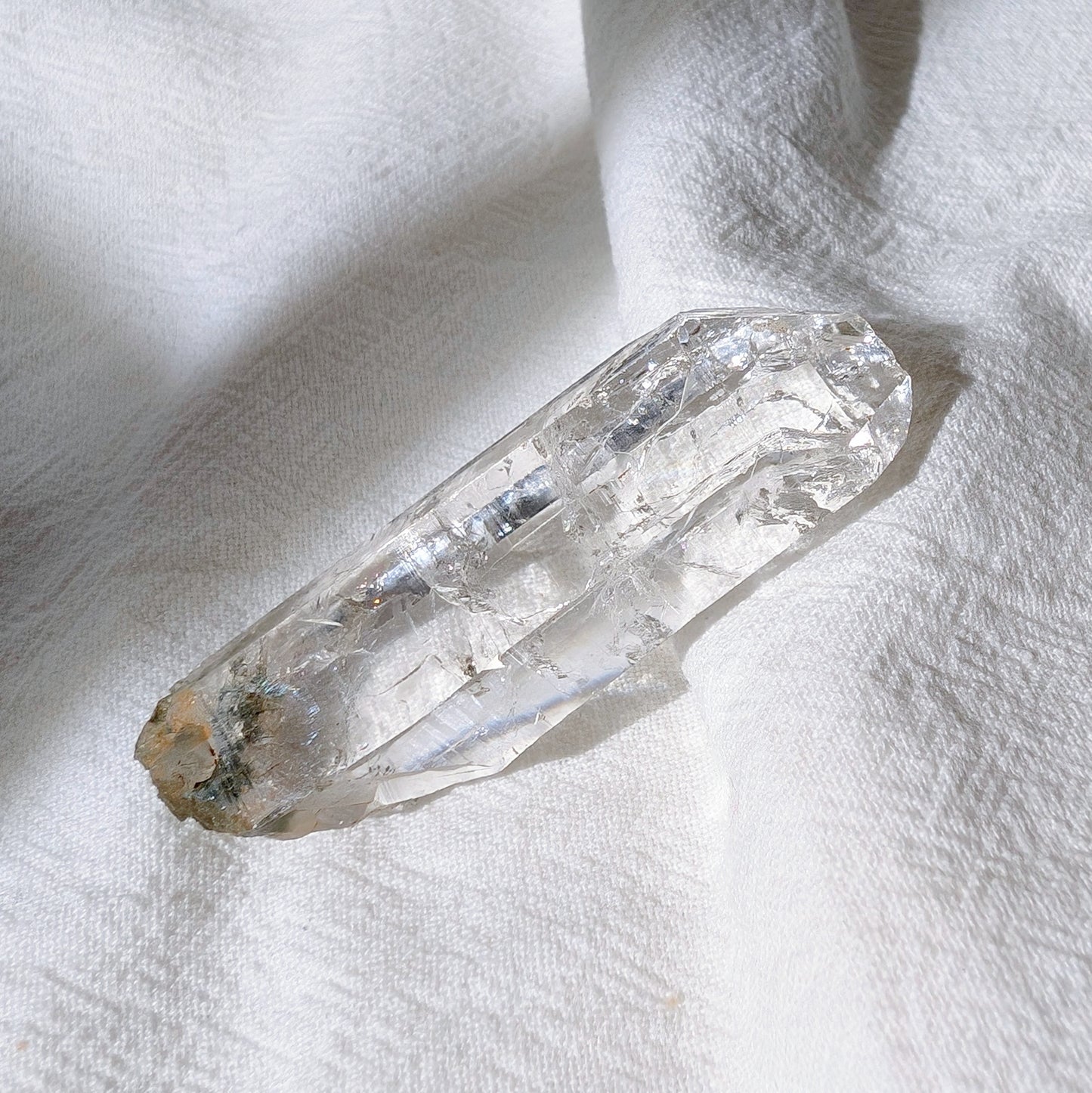 [HQ02] Himalayan Quartz with Golden Rutiles, India