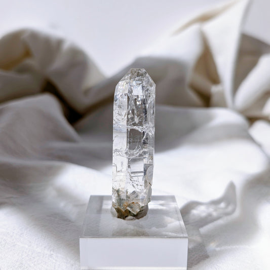 [HQ02] Himalayan Quartz with Golden Rutiles, India
