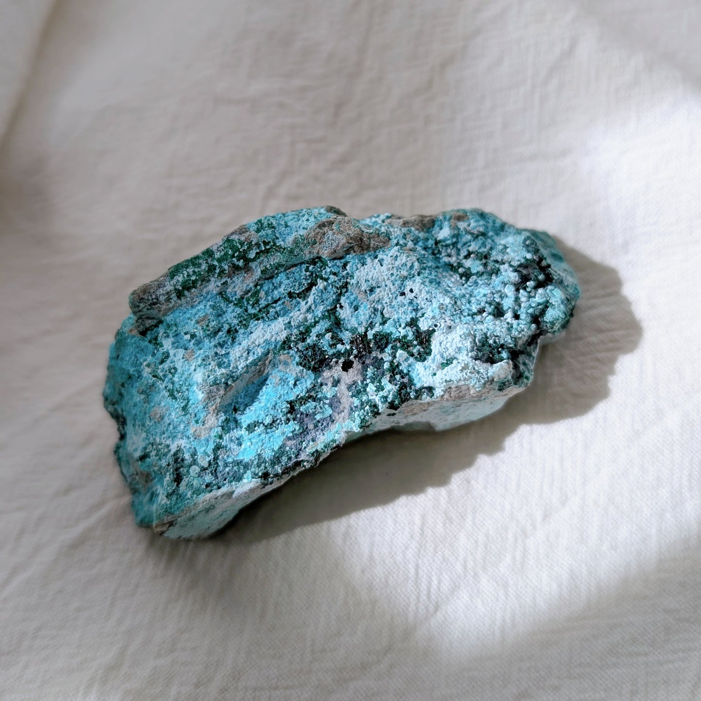 [CY06] Druzy Chrysocolla Malachite and Dioptase, Congo 孔雀礦矽孔雀石翠黃銅礦水晶共生