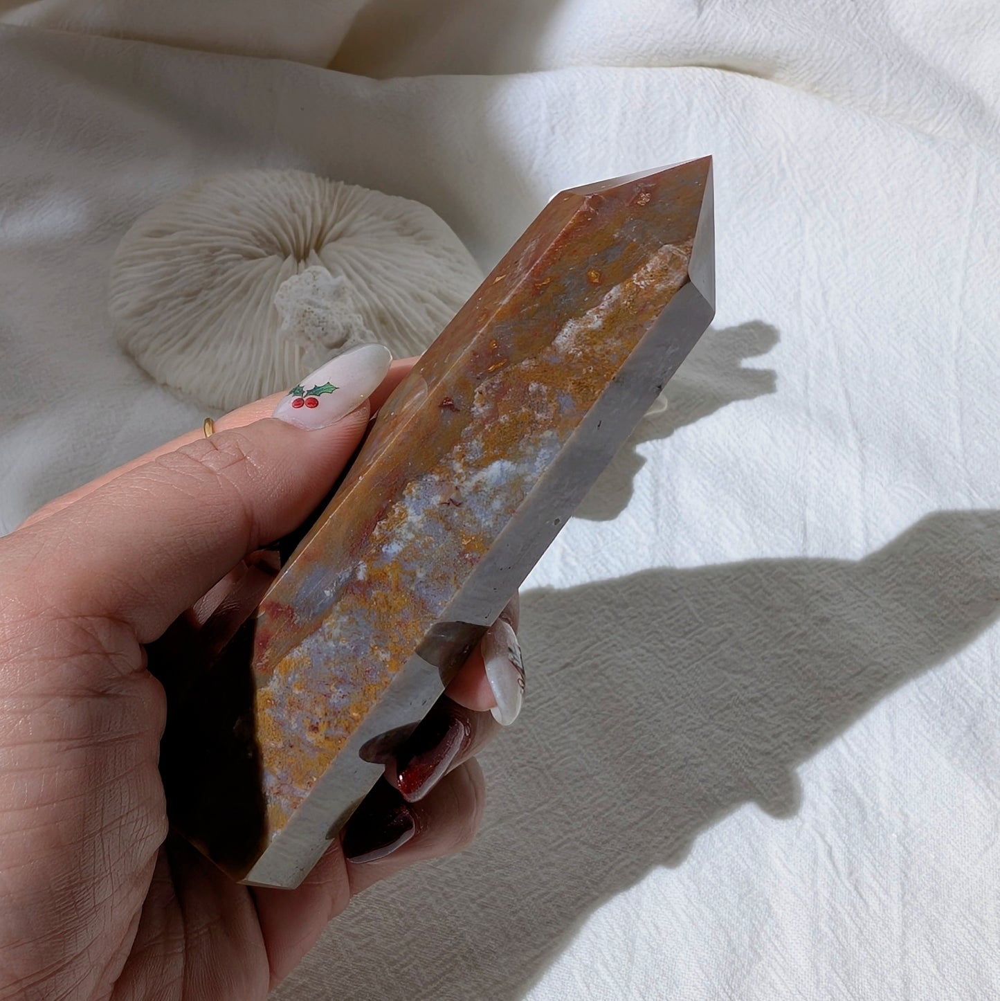 [OJOB01] Ocean Jasper obelisk 海洋碧玉柱