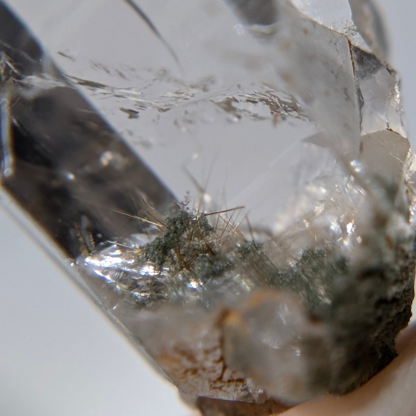 [HQ02] Himalayan Quartz with Golden Rutiles, India