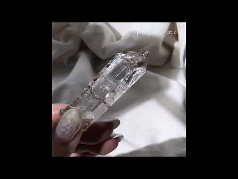 [HQ02] Himalayan Quartz with Golden Rutiles, India