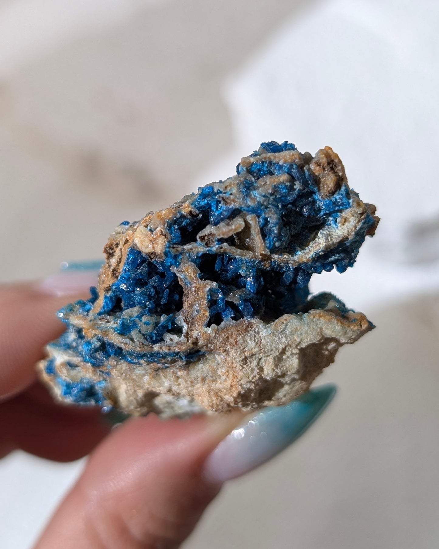 [VE07] Veszelyite, Yunnan 雲南磷鋅銅礦