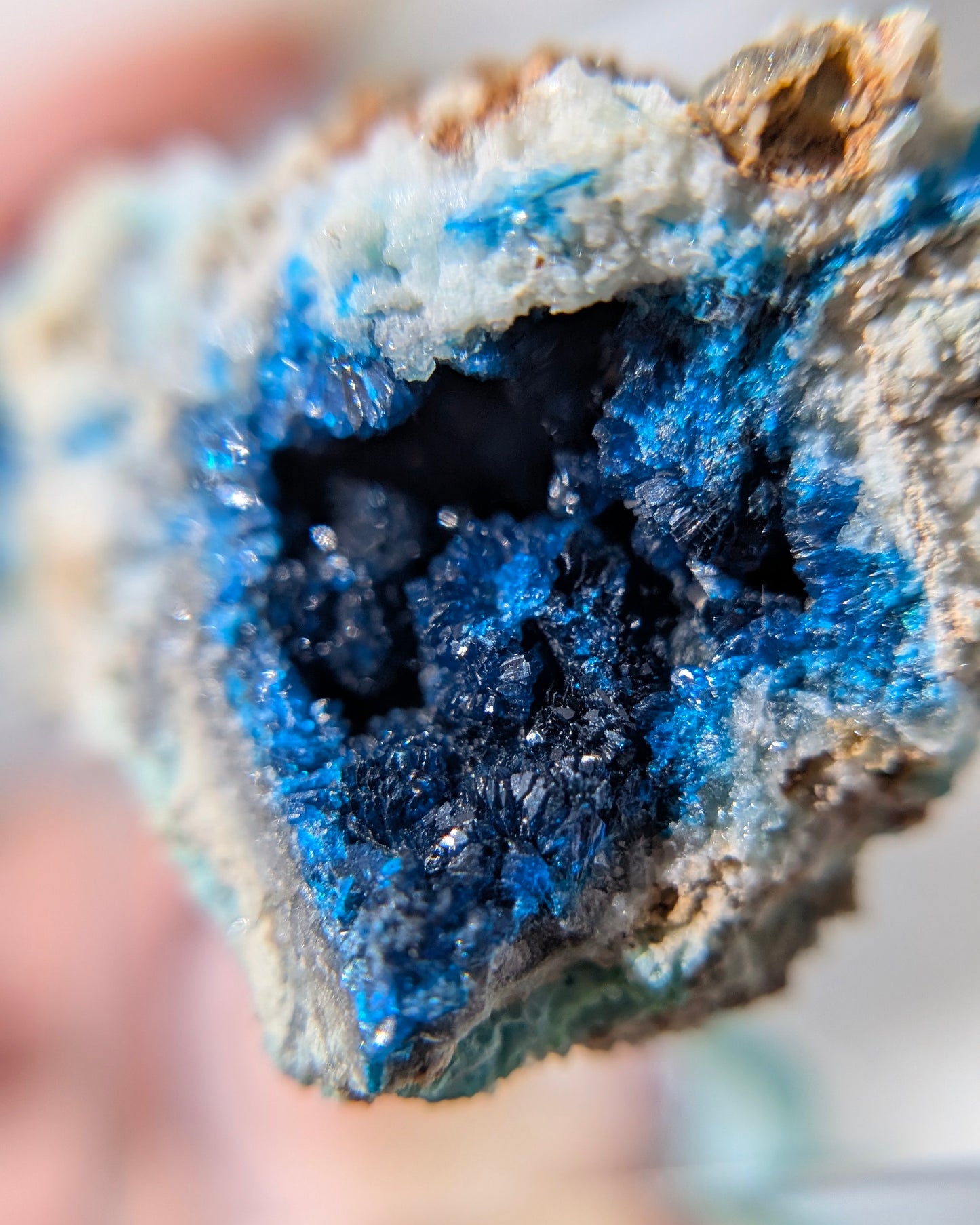[VE05] Veszelyite, Yunnan 雲南磷鋅銅礦