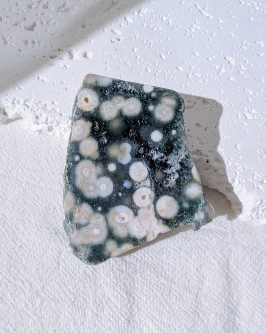 [OJSL02] Polished Ocean Jasper Slab 海洋碧玉切片