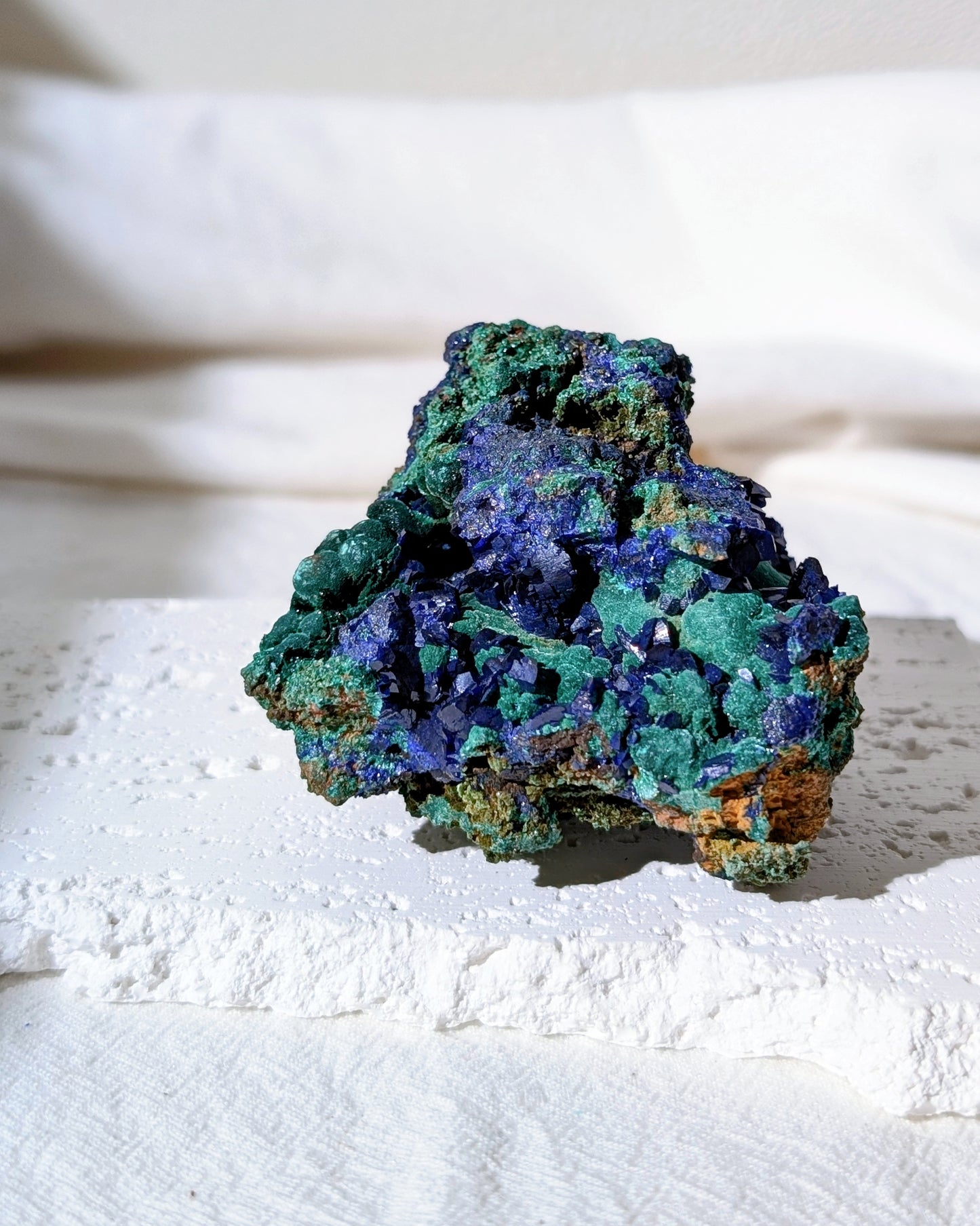 [AZ38] Azurite Malachite 藍銅礦孔雀礦