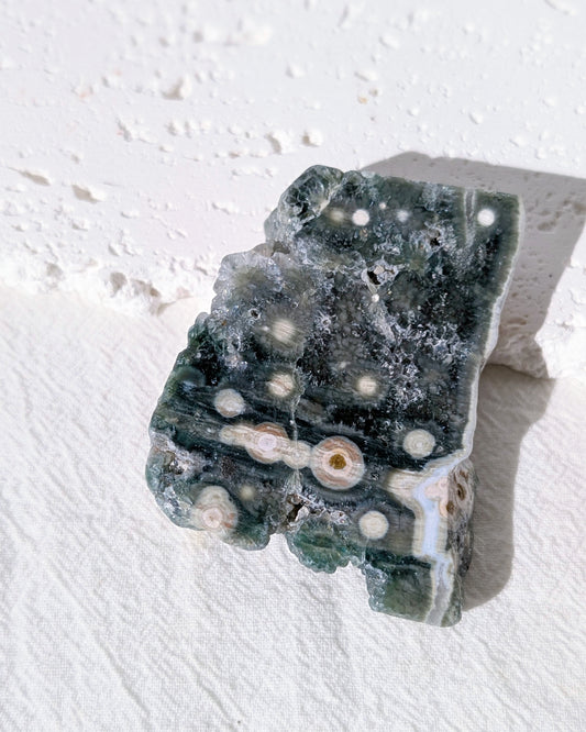 [OJSL03] Polished Ocean Jasper Slab 海洋碧玉切片