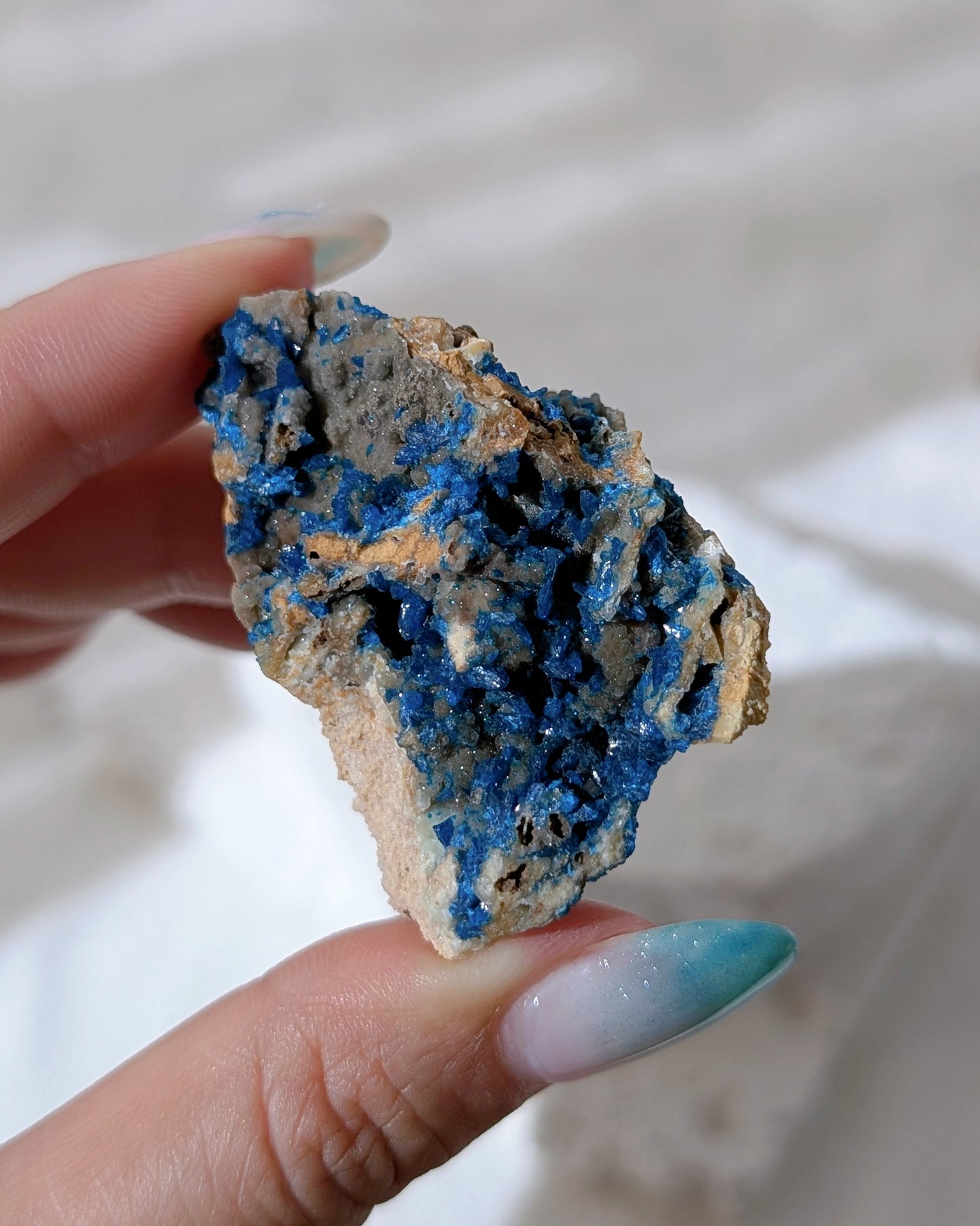 [VE07] Veszelyite, Yunnan 雲南磷鋅銅礦