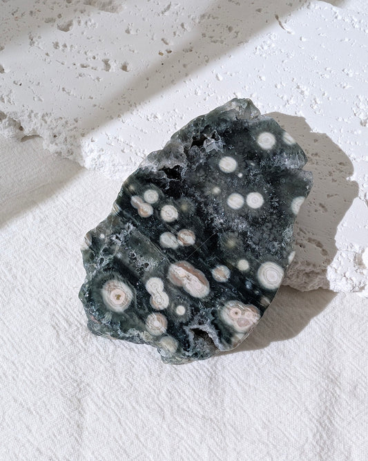 [OJSL01] Polished Ocean Jasper Slab 海洋碧玉切片