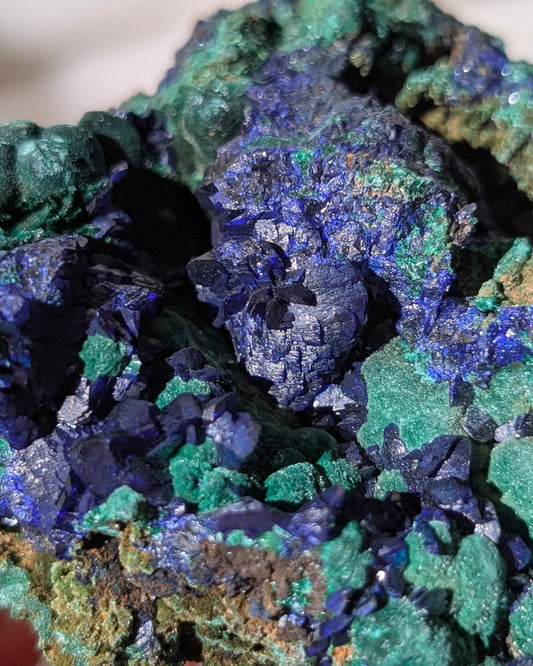 [AZ38] Azurite Malachite 藍銅礦孔雀礦