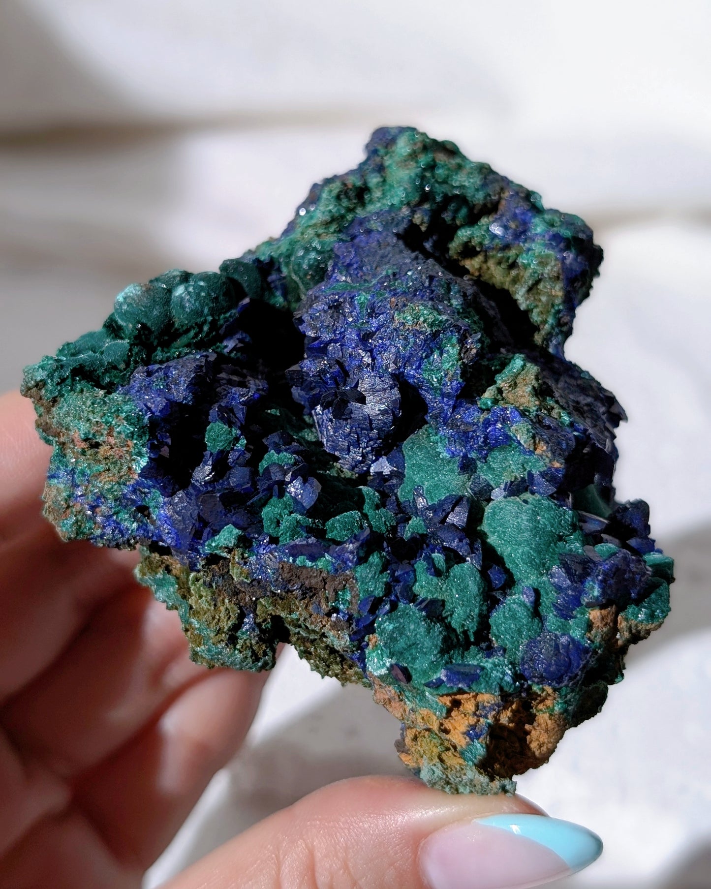 [AZ38] Azurite Malachite 藍銅礦孔雀礦