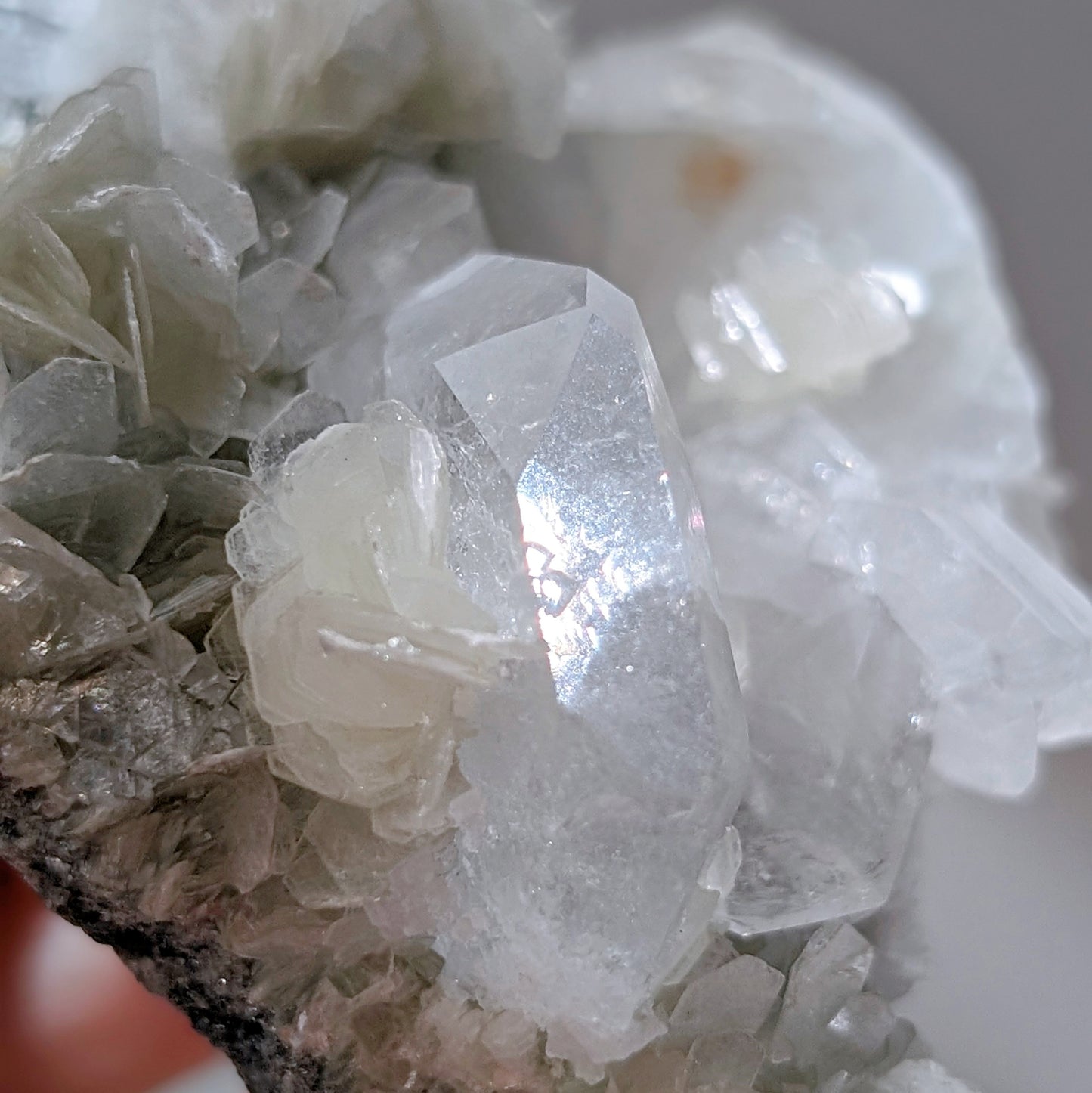 [AQ09] Aquamarine with Silver Mica 雪寶頂海藍寶銀雲母