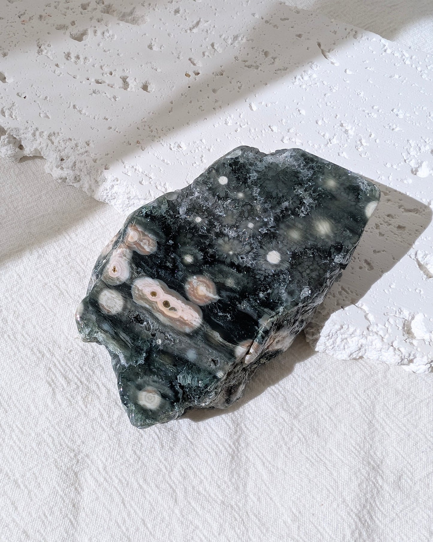 [OJSL01] Polished Ocean Jasper Slab 海洋碧玉切片