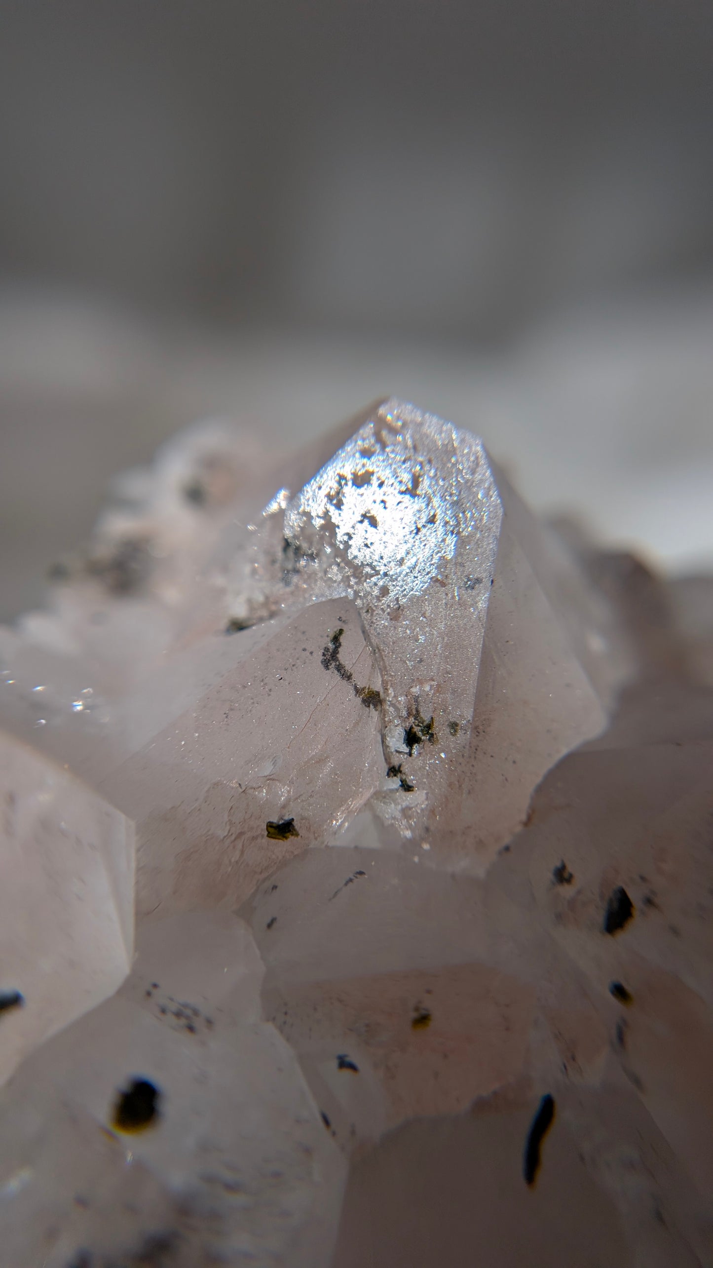 [AY03] Garden Amethyst with Epidote and Hematite (Record keeper) 紫水晶綠簾石赤鐵礦共生